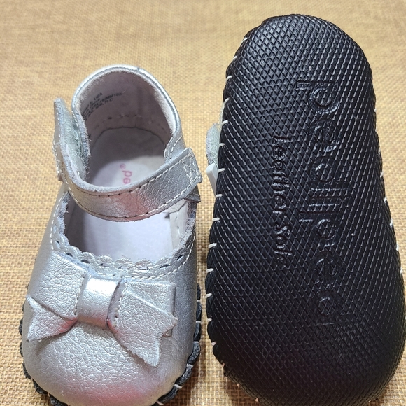 Pediped Silver MaryJanes - Picture 3 of 5